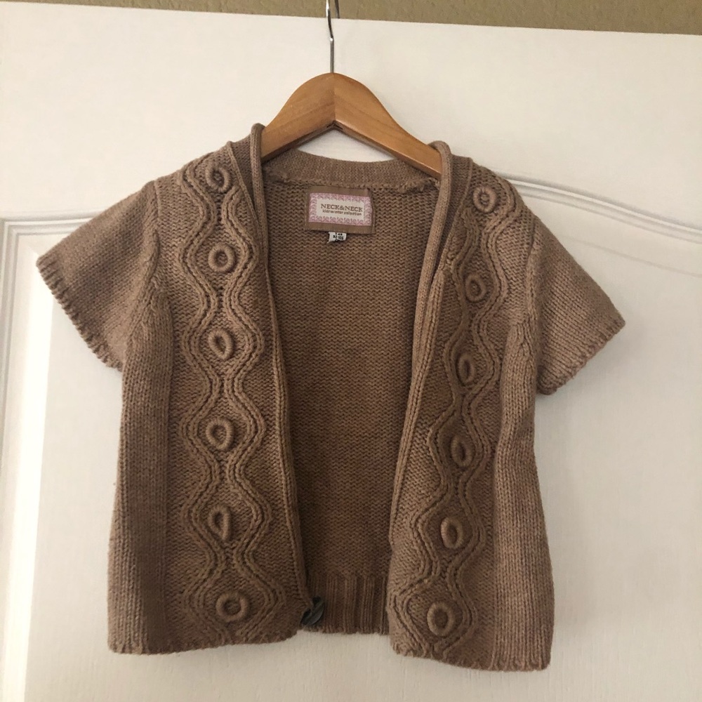 Adorable Brown Cardigan